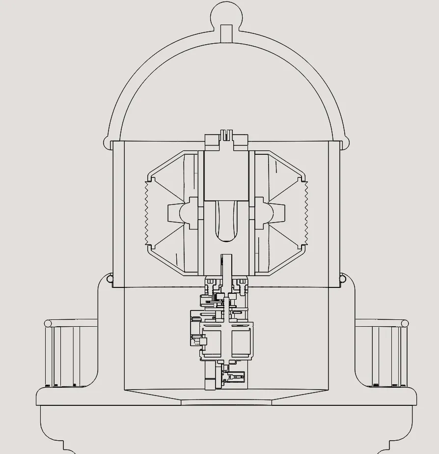 1:50 Scale Bell Rock Lighthouse — view 4